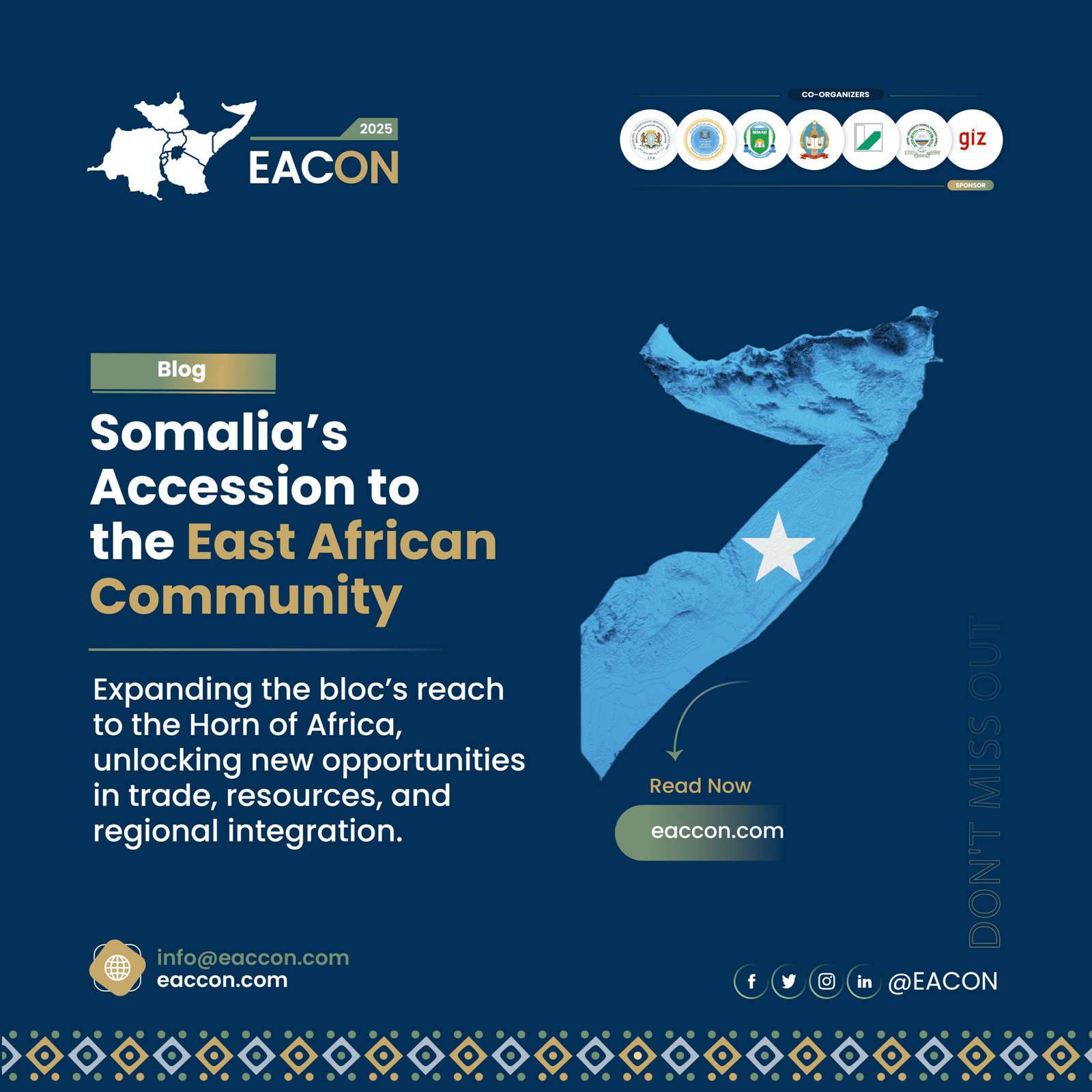 Somalia’s Accession to the East African Community