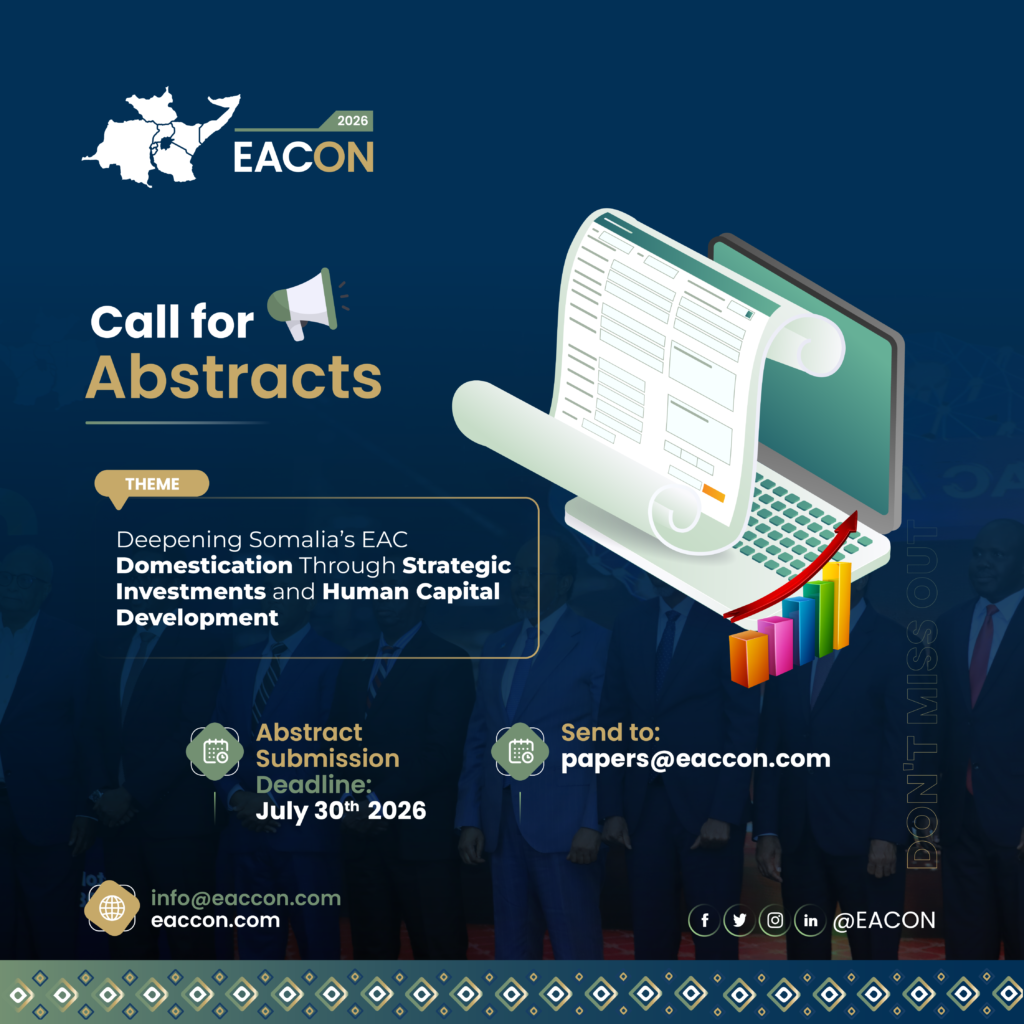 Call for Abstracts: East African Community Conference (EACON 2026)